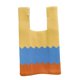 thumbnail image 3 of Bolso de mano de punto para mujer, ligero, moderno, tipo hobo, para verano naranja, 3 of 9