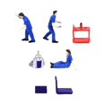 thumbnail image 4 of Esquirla 1:64 Miniature Model Tiny Figures Gas Station Figurine Scenery Accessory F F, 4 of 8