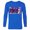 Royal, variant on Descendants 3 Carlos Mal Jay Evie Wickedly Cool - Long Sleeve T-Shirt for Men -Customized-Black