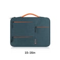 thumbnail image 2 of Qarigey Bolsa para portátil de 13/14/15 pulgadas, organizador Digital electrónico, funda a prueba de golpes, Estuche de transporte Bolsas de mensajero y de hombro Armada 15-16 pulgadas, 2 of 6