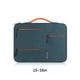 thumbnail image 4 of Sonducket Bolsa para portátil, organizador electrónico, funda Universal a prueba de golpes, resistente al agua, con asa para viaje de negocios Bolsas de mensajero y de hombro Armada 15-16 pulgadas, 4 of 6