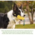 thumbnail image 5 of 1 Uds. Juguetes masticables para perros para masticadores agresivos, juguetes chirriantes interactivos para perros pequeños y medianos (amarillo) Sailing Electrónica, 5 of 5
