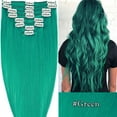 thumbnail image 3 of SEGO Clip in Hair Extensions 100% Real Remy Human Hair Full Head Straight Balayage Hair 8-24 inch, 3 of 10