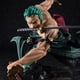 thumbnail image 4 of Figura de acción de One Piece para niños, estatua de Roronoa Zoro de tres hojas, sa-maximum Manga, modelo de colección, juguete para niños, 10cm, nuevo, 4 of 5