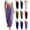 40# Purple, variant on Women's Summer Harem Pants Casual Elastic Waist Flowy Loose Fit Yoga Pants Drawstring Lightweight Loungewear Jogger Pants Dark Blue XXL