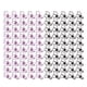 thumbnail image 5 of 100 Uds Clips de carpeta negro púrpura forma de estrella fuerte fuerza de sujeción Clips de carpeta de Metal Clip de cola larga hueca, 5 of 5