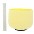 thumbnail image 2 of Frosted Singing Bowl,8inch Note B Frosted Singing Bowl Crystal Singing Bowl Luxury Finish, 2 of 14