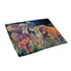 thumbnail image 1 of Mantel individual con estampado de elefantes, mantel individual térmico, mantel de comedor estilo occidental 2, 1 of 9