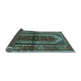 thumbnail image 2 of Ahgly Company Indoor Rectangle Persian Light Blue Traditional Area Rugs, 8' x 10', 2 of 4