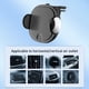 thumbnail image 5 of Cargador inalámbrico para coche, soporte para rejilla de ventilación, carga rápida de 15 W, para smartphone, iOS y teléfono., 5 of 8