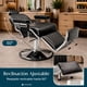 thumbnail image 5 of Sillon Barberia Silla Estetica  Premium Respaldo Reclinable Neumatica Giro 360°, 5 of 9