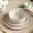 White Speckled, variant on Earth & Clay Amber 12-Piece Dinnerware Set Stoneware, Green
