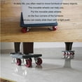 thumbnail image 3 of Heavy Duty Furniture Dolly for Moving, Quality Material Ensures Smooth Maneuvering on All Surfaces, Adjustable Height Lifter Included for Safe Furniture Handling, 3 of 5