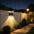 thumbnail image 5 of AuroraX Motion Sensor Solar Wall Light Outdoor Solar Lights for Yard Decorative Waterproof Security Wireless LED Patio Garage Porch Lamp Black, 5 of 6