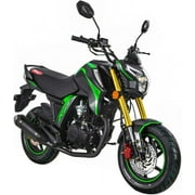 X-Pro Brand New KP MINI 150cc Motorcycle with 5- Speed Manual Transmission, Electric Start 12" Wheels Assembled in Create
