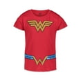 thumbnail image 5 of DC Comics Justice League Wonder Woman Supergirl Batgirl 4 Pack T-Shirts Multicoloured, 5 of 5