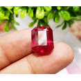 thumbnail image 6 of 15.80 Ct Certified Natural Red Ruby Emerald Shape Ring Size Loose Gemstone, 6 of 6