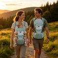 thumbnail image 5 of Hip Carrier for Baby - Easy to Wear Ergonomic Front Facing Baby Carrier with Hip Seat for 7–45 lbs - Baby Harness with Back Support, Breathable & Adjustable, 5 of 5