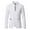 White, variant on Mens Black Casual Blazer,Sport Coats for Men Big and Tall,2025 Modern Casual Stand Up Collar Suit Jacket for Business and Evening Events With Comfortable Tailored Fit