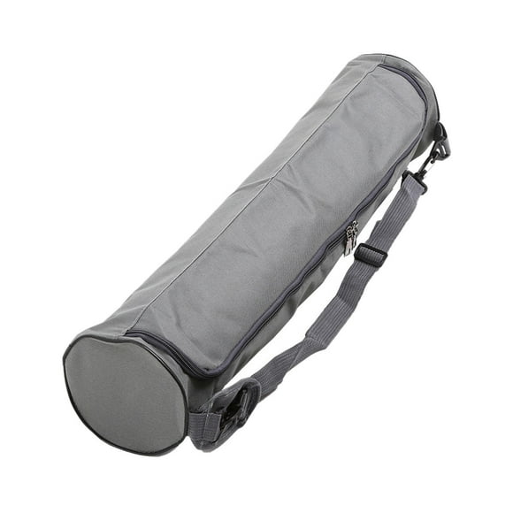Yoga , Yoga Mat Carrier Full-Zip Exercise Yoga Mat carry pouch for Women Men, Multi-Functional Storage Totes Adjustable Shoulder Strap - Gray