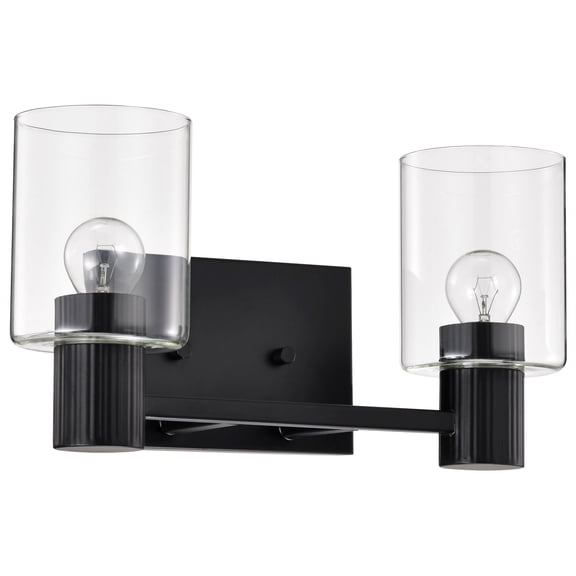 Clarksville 2 - Light Matte Black incandescent Steel