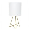 thumbnail image 1 of Simple Designs Down to the Wire Table Lamp with Fabric Shade, 1 of 9