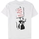 thumbnail image 2 of Elevenparis Hombre Go Back To Bed Camiseta gráfica blanca L, 2 of 2
