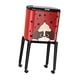 thumbnail image 5 of Cubo de basura con ruedas Cubo de basura estrecho Gran capacidad Cesto de basura moderno Alto Cachorro rojo, 5 of 9