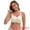 White, variant on DARING DIVA Women's Adjustable Bras Soft S Blue