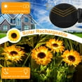 thumbnail image 2 of SkyAuks 2Pcs Sunflower Landscape Lights, Simulation Flower Lawn Lamp，Solar Garden Stake Lights for Outdoor，courtyards，turf, 2 of 8