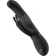 thumbnail image 3 of Vive Izara Triple Action Rotating Beaded Rabbit Vibrator, Black, 3 of 11
