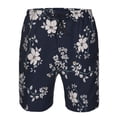 thumbnail image 4 of Kdxio Retro Flower Pattern Mens Casual Shorts - Drawstring Summer Beach Sports Shorts for Men, 4 of 9