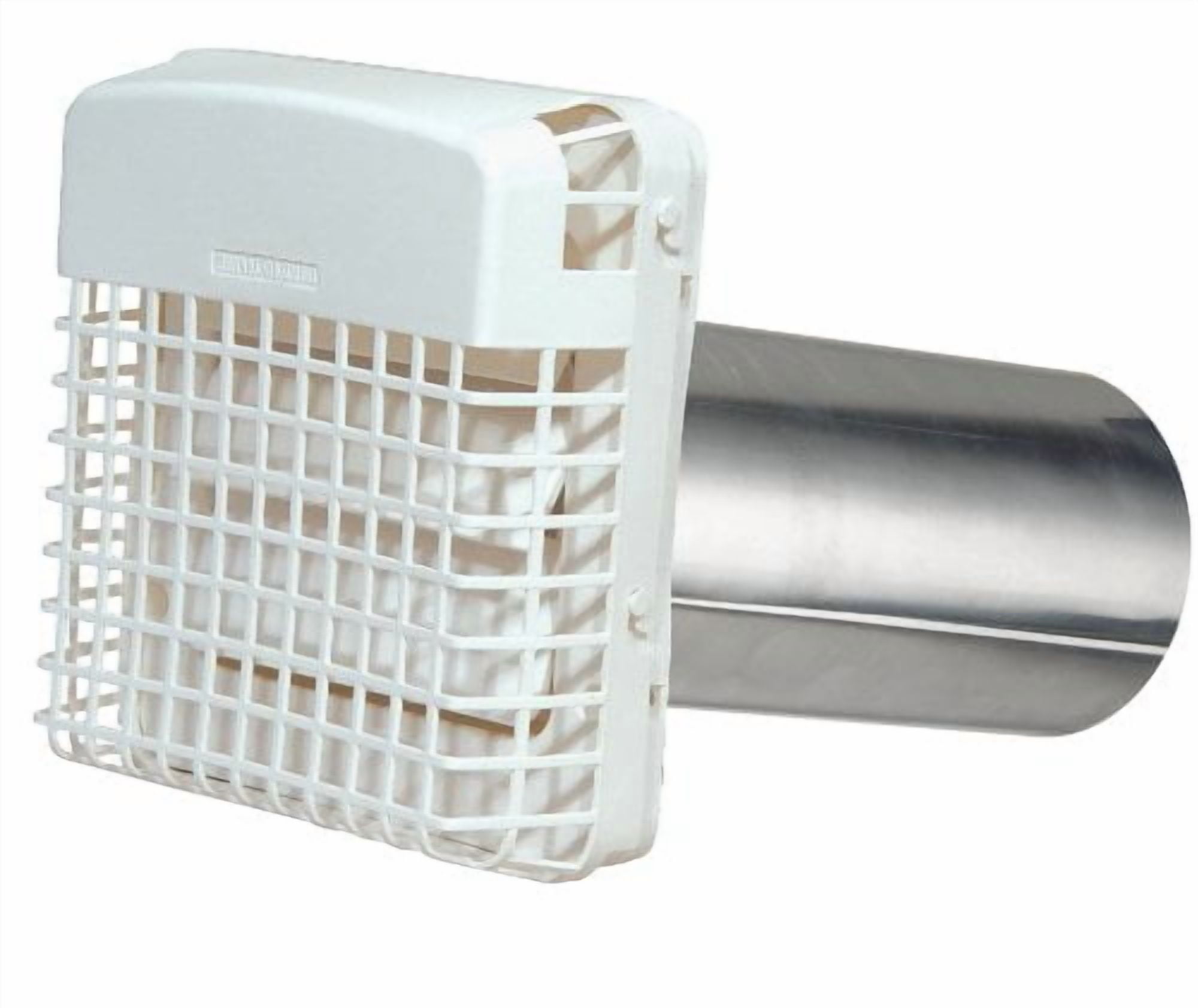 Dundas Jafine Prograde Dryer Vent Hood With Pest Guard - 4 In, White