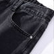 thumbnail image 4 of Pantalones largos de moda para hombre, casuales, de color sólido, con bolsillos y cremallera, cintura elástica, de poliéster., 4 of 8