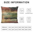 thumbnail image 5 of Nawypu  Throw Pillow Cover Western Tribal Geometric Brown Southwest Decorative Pillow Case Home Decor Square Pillowcase, 5 of 5