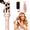 Pink, variant on Automatic Curling Iron & Straightener Combo, 3-in-1 Hair Styling Tool with Large Wave Barrels, Beep Timer, and Anti-Scald Design for Salon-Like Results