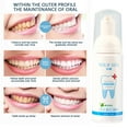jjsgsee Tooth Filler for Holes MousseToothpaste, Deep Cleansing Foam