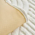 thumbnail image 3 of 1PC Wave Striped Sofa Cover Solid Color Thicken Plush Sofa Towel Covers Non-slip Couch Slipcovers Sofa Mat for Living Room (A3 Green,D 70x180cm 1pc), 3 of 7