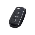 thumbnail image 4 of Étui de Protection en Silicone pour Clé Sans Clé Télécommande Boutons de Veste Protection Complète Fil Noir Blanc, 4 of 10