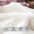 thumbnail image 4 of saco de dormir rosa fuerte para bebé, saco de dormir de invierno para niño, saco de dormir de punto para cochecito, manta de lana tejida para recién nacido, 4 of 5