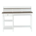 thumbnail image 4 of Saint Birch Finley White 59-inch L-Shape Desk, 4 of 5