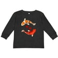thumbnail image 3 of Inktastic Koi Carp Fish Japanese Boys or Girls Long Sleeve Toddler T-Shirt, 3 of 5