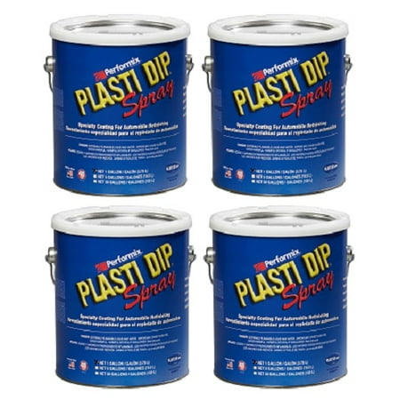 Performix Plasti Dip 10104S Blue Rubber Spray Gallon ( 4 Pack ...