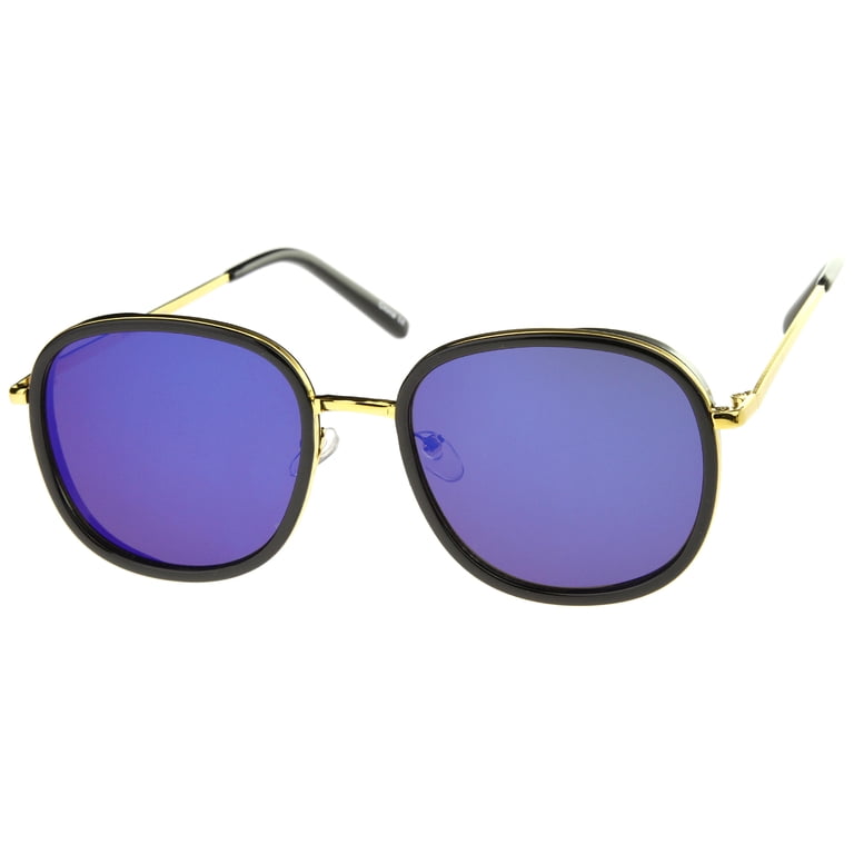 sunglassLA Unisex Modern Thin Metal Temples Iridescent  display picture 1