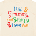 thumbnail image 4 of Inktastic My Grammy and Grampy Love Me Boys or Girls Toddler T-Shirt, 4 of 5