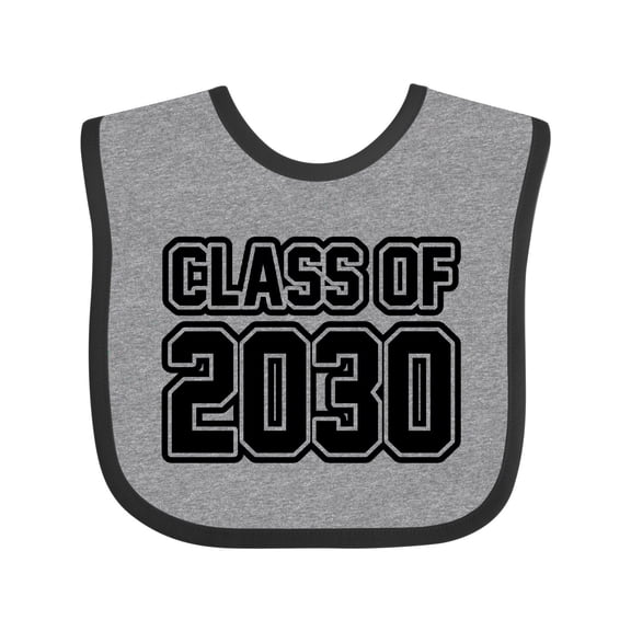 Inktastic Class of 2030 Boys or Girls Baby Bib