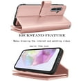 thumbnail image 4 of Takfox Galaxy A16 5G Case,for Samsung Galaxy A16 Wallet Phone Case,Takfox PU Leather Magnetic Detachable Card Holders Shockproof Kickstand Protective [Flip Folio Cover] for Samsung Galaxy A16, 4 of 10