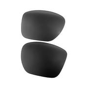 Walleva Black Mr.Shield Polarized Replacement Lenses for Oakley TwoFace XL Sunglasses