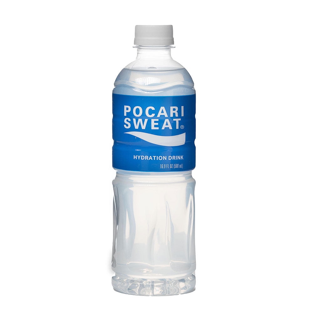 Pocari Sweat Electrolyte Drink, 12 Pack of 16.9 fl oz Bottles – Hydration, Replenishment & Recovery Beverage