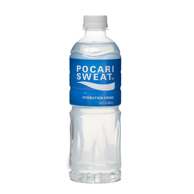 POCARI SWEAT Ion Sports Drink, Hydration Electrolytes, 16.9oz PET